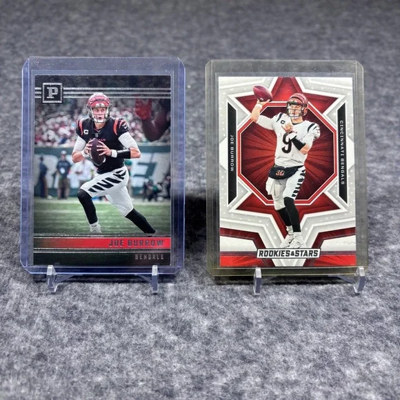 Cincinnati Bengals Joe Burrow Football Card Collection Set of 22 Card - Picture 4 of 13